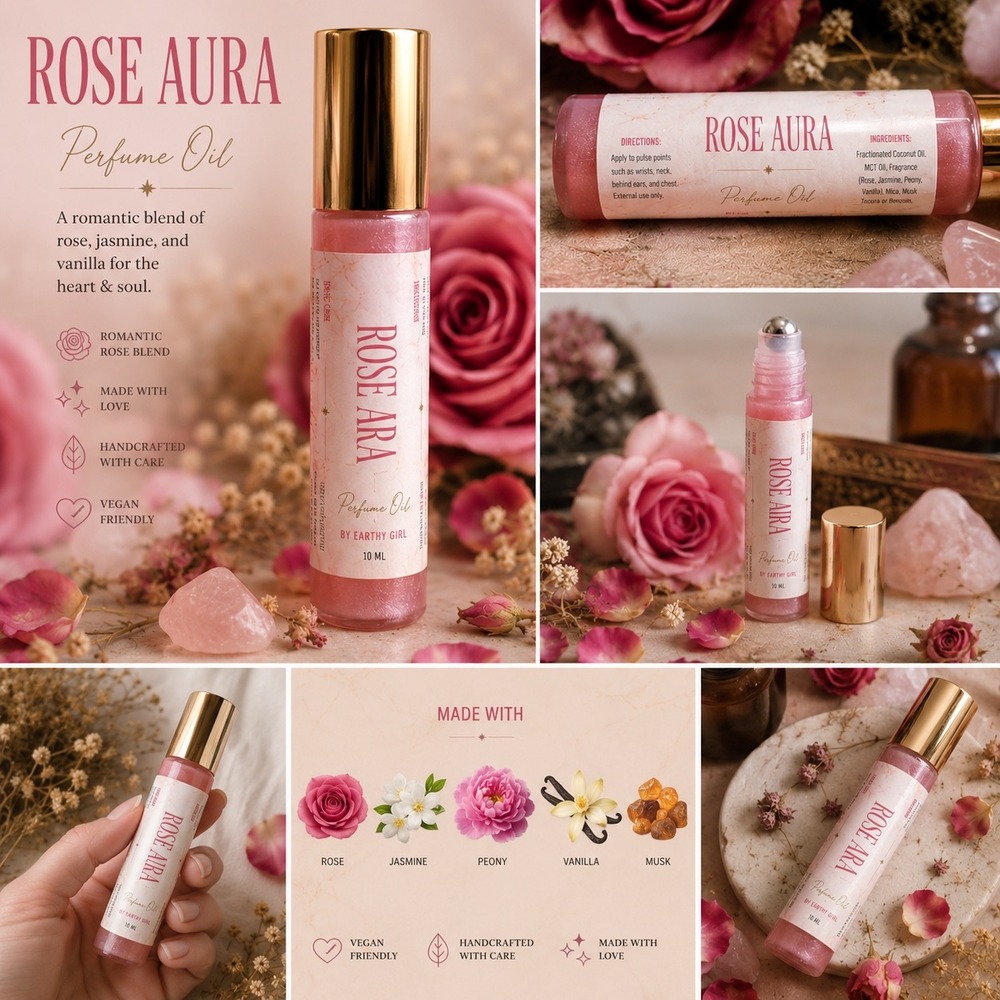Rose Aura Perfume Oil‎